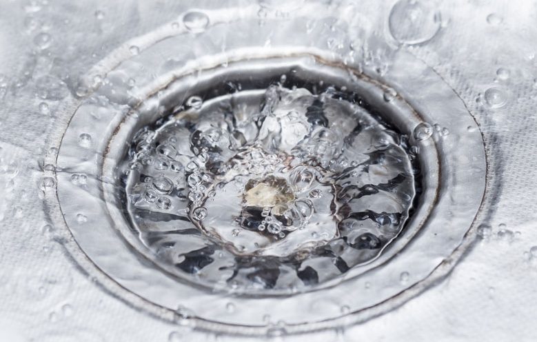 Living Water - Drain Cleaning Kelowna - Water in Sink